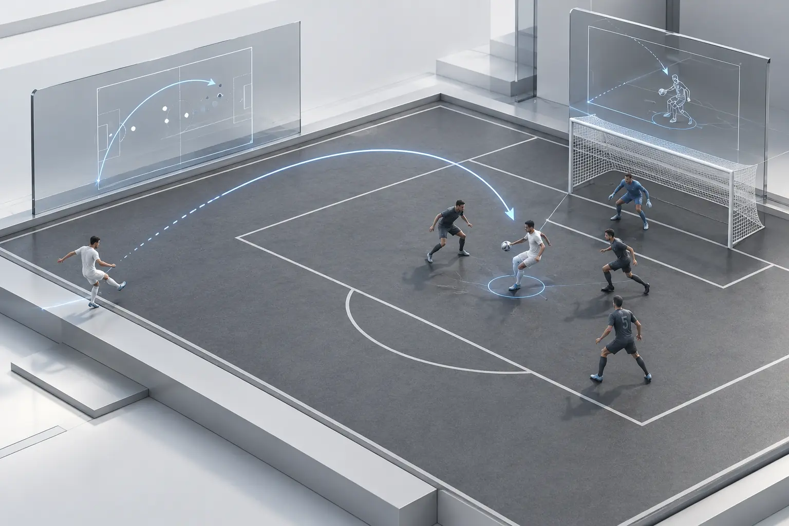 Estructura 3-2-5 en fútbol: cómo cinco jugadores pueden ocupar la última línea ofensiva y crear amplitud entre carriles interiores y bandas